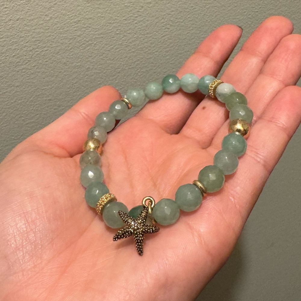 Green Starfish Bracelet